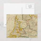 Vereinigte Provinzen 3 Postkarte (Vorne/Hinten)
