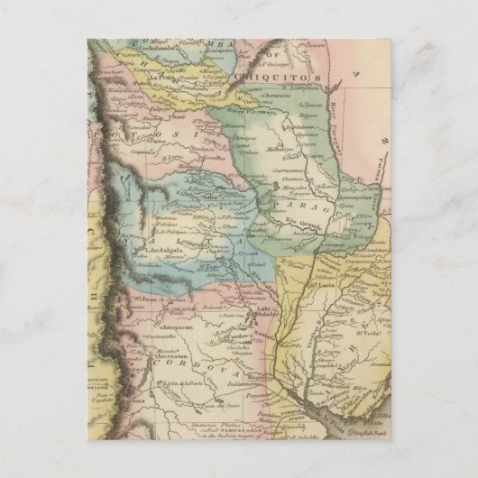 Vereinigte Provinzen Postkarte (Vorderseite)