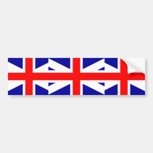 Vereinigte Reich-Loyalistflagge Autoaufkleber
