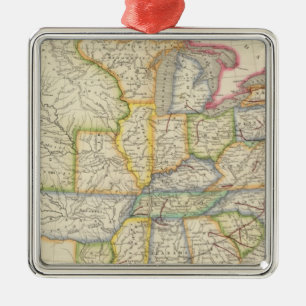 Vereinigte Staaten 13 Silbernes Ornament