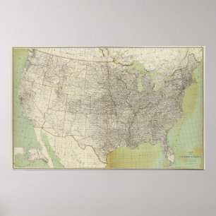 Vereinigte Staaten 19 Poster