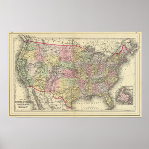 Vereinigte Staaten 28 Poster