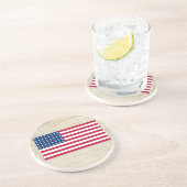 Vereinigte Staaten 48 spielen Flagge die Getränkeuntersetzer (Seite)