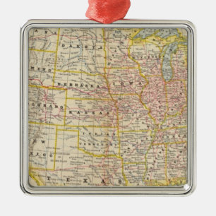 Vereinigte Staaten 7 Silbernes Ornament