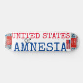 VEREINIGTE STAATEN AMNESIENS 8 1/2" Skateboarddeck (Horizontal)