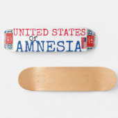 VEREINIGTE STAATEN AMNESIENS 8 1/2" Skateboarddeck (Horizontal)
