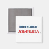 VEREINIGTE STAATEN AMNESIENS MAGNET (Vorderseite/Rückseite)
