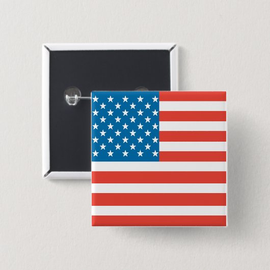 Vereinigte Staaten Button (Vorne & Hinten)