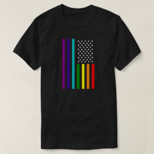 VEREINIGTE STAATEN DES GLEICHHEITS-REGENBOGENS T-Shirt