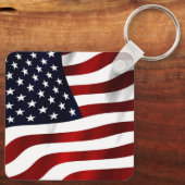 VEREINIGTE STAATEN FLAG SCHLÜSSELANHÄNGER (Rückseite)
