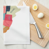 Vereinigte Staaten Geschirrtuch (Viertel Falte)