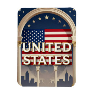Vereinigte Staaten Grand American Travel Magnet