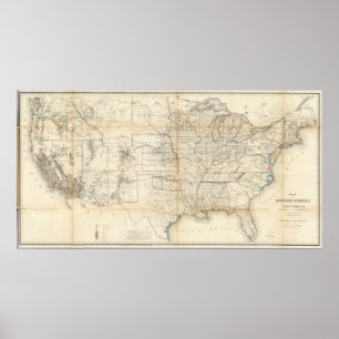 Vereinigte Staaten, Hoheitsgebiete Poster