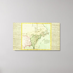 Vereinigte Staaten, Kanada Leinwanddruck