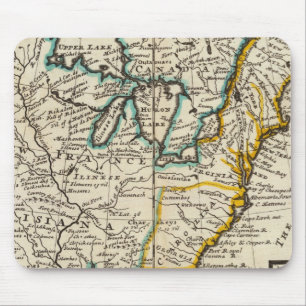Vereinigte Staaten, Kanada, Nordamerika Mousepad