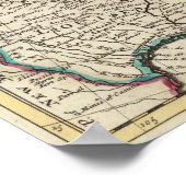 Vereinigte Staaten, Kanada, Nordamerika Poster (Ecke)