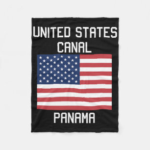 Vereinigte Staaten Kanal Panama-Kanal Trump 2025 H Fleecedecke