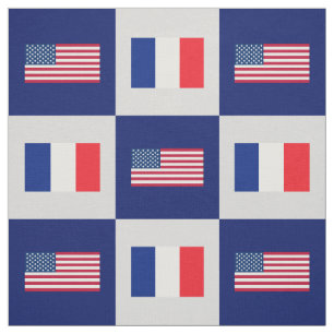 Vereinigte Staaten kennzeichnen, Frankreich-Flagge Stoff