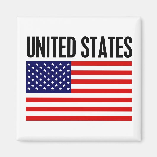 Vereinigte Staaten Magnet (Vorne)