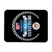 Vereinigte Staaten Magnet (Horizontal)