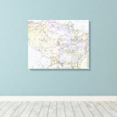 VEREINIGTE STAATEN MAP, c1812 Leinwanddruck (Insitu (Holzboden))