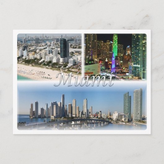 Vereinigte Staaten - Miami - Florida - Postkarte (Vorderseite)