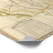 Vereinigte Staaten mit den benachbarten Briten Poster (Ecke)