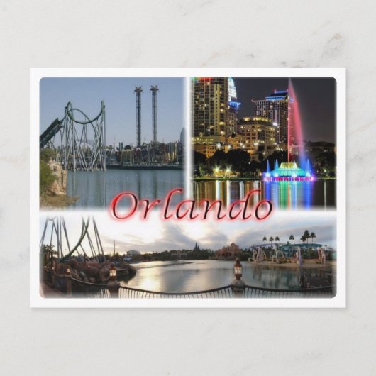 Vereinigte Staaten - Orlando Florida - Postkarte (Vorderseite)