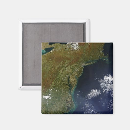 Vereinigte Staaten Ostküste Magnet (Vorderseite/Rückseite)