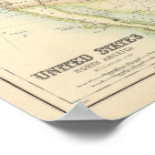 Vereinigte Staaten Poster (Ecke)