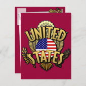 Vereinigte Staaten Postkarte (Vorne/Hinten)