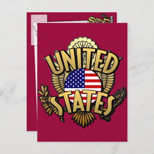 Vereinigte Staaten Postkarte (Vorne/Hinten)