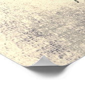 VEREINIGTE STAATEN - RECHTS-BILL 4 POSTER (Ecke)