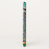 Vereinigte Staaten reisen Aufkleber-Muster Case-Mate iPhone Hülle (Hinten/Rechts)