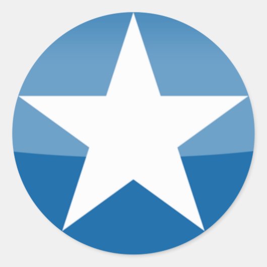 Vereinigte Staaten Runder Aufkleber (Vorderseite)