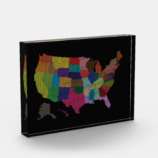 VEREINIGTE STAATEN - Sondergeschenk für Touristen Fotoblock (Links)