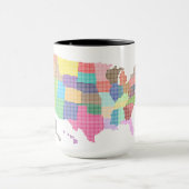 VEREINIGTE STAATEN - Sondergeschenk für Touristen Tasse (Zentrum)