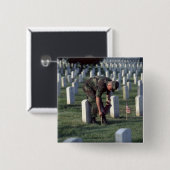 Vereinigte Staaten, Staat von Virginia, Arlington Button (Vorne & Hinten)