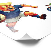 Vereinigte Staaten Staaten Fotodruck (Ecke)