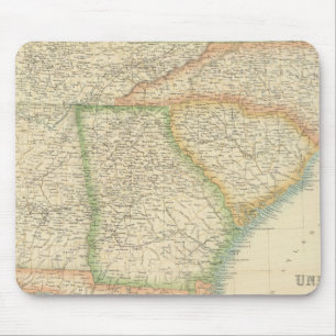 Vereinigte Staaten - Südost-Staaten Mousepad