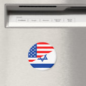 Vereinigte Staaten - USA - Halbfahne Magnet (In Situ (Geschirrspüler))