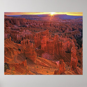 Vereinigte Staaten, Utah, Bryce Canyon National Pa Poster