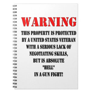 VEREINIGTE STAATEN VETERAN NOTIZBLOCK