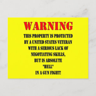 VEREINIGTE STAATEN VETERAN POSTKARTE