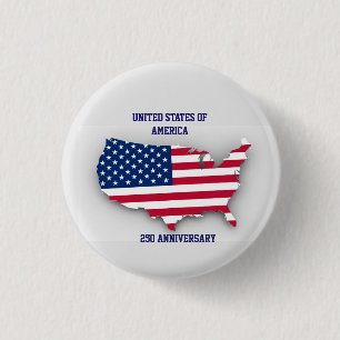 Vereinigte Staaten von Amerika 250-Jahr-Feier Button