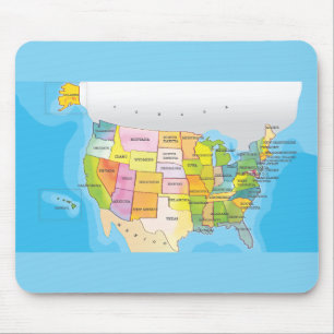 Vereinigte Staaten von Amerika Mousepad