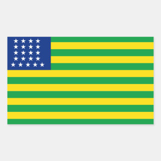 Vereinigte Staaten von Brasilien Flagge Aufkleber