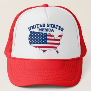 Vereinigte Staaten von 'Merica Truckerkappe