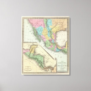 Vereinigte Staaten von Mexiko Leinwanddruck