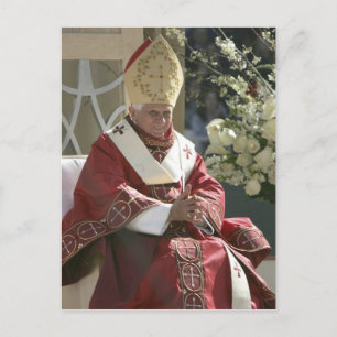 Vereinigte Staaten, Washington, D.C. Papst Benedik Postkarte